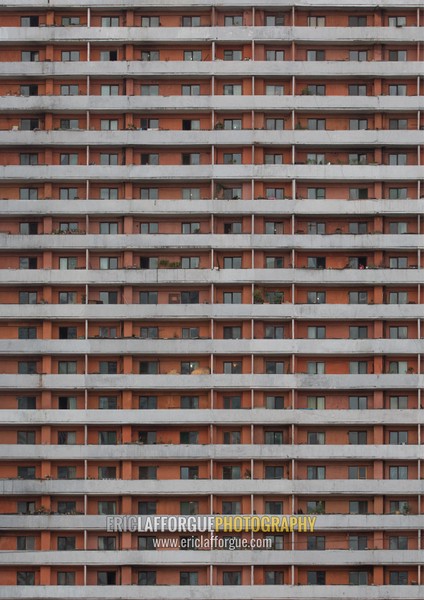 Old apartements in the city center, Pyongan Province, Pyongyang, North Korea